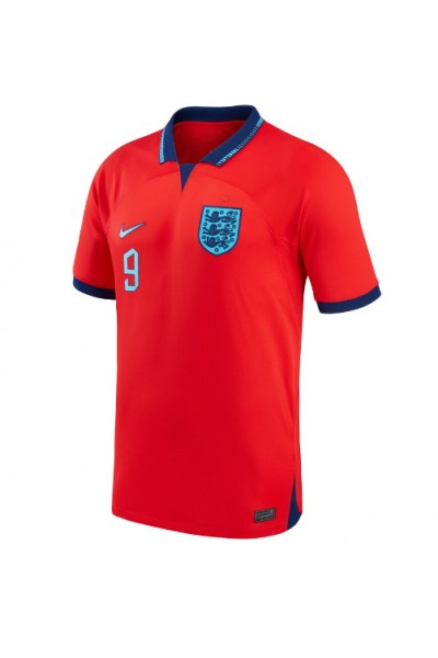 Fotbalové Dres Anglie Harry Kane #9 Venkovní Oblečení MS 2022 Krátký Rukáv